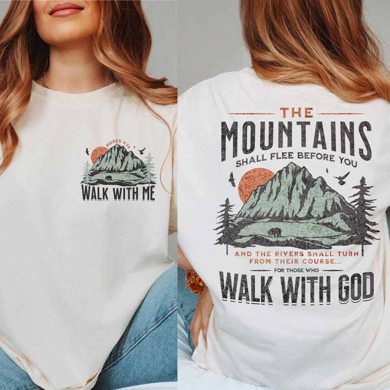 Walk with me LDS youth theme tee, Latter Day Saint tshirt, LDS youth tees for 2026, 2026 youth theme shirt, LDS Girls camp tees, Walk with me shirt, Tee for LDS teen, LDS seminary teacher tshirt, LDS youth leader shirt, LDS Young womens girls camp shirt, 2026 LDS young womens camp, Youth Conference shirt, Moses 6:34, Walk with Christ, Walk with God, THe church of Jesus CHrist of Latter Day Saints tshirts, Gift for LDS BIshop, LDS Bishop 2026 youth theme t-shirt, Latter day saint gift