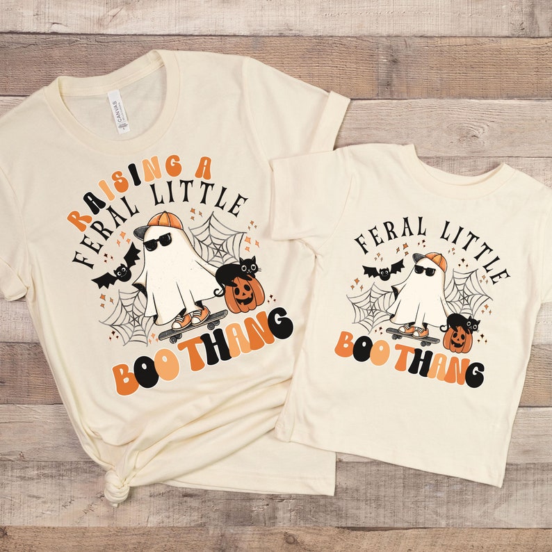 Toddler Boy Halloween shirt, Mom and son matching Halloween shirts, Retro Halloween Mommy and me tshirts, Mother son Halloween shirts, Pumpkin patch shirt, Toddler Halloween shirt, Groovy Ghost Halloween tee, Mommy and me Halloween shirt, Boo thang
