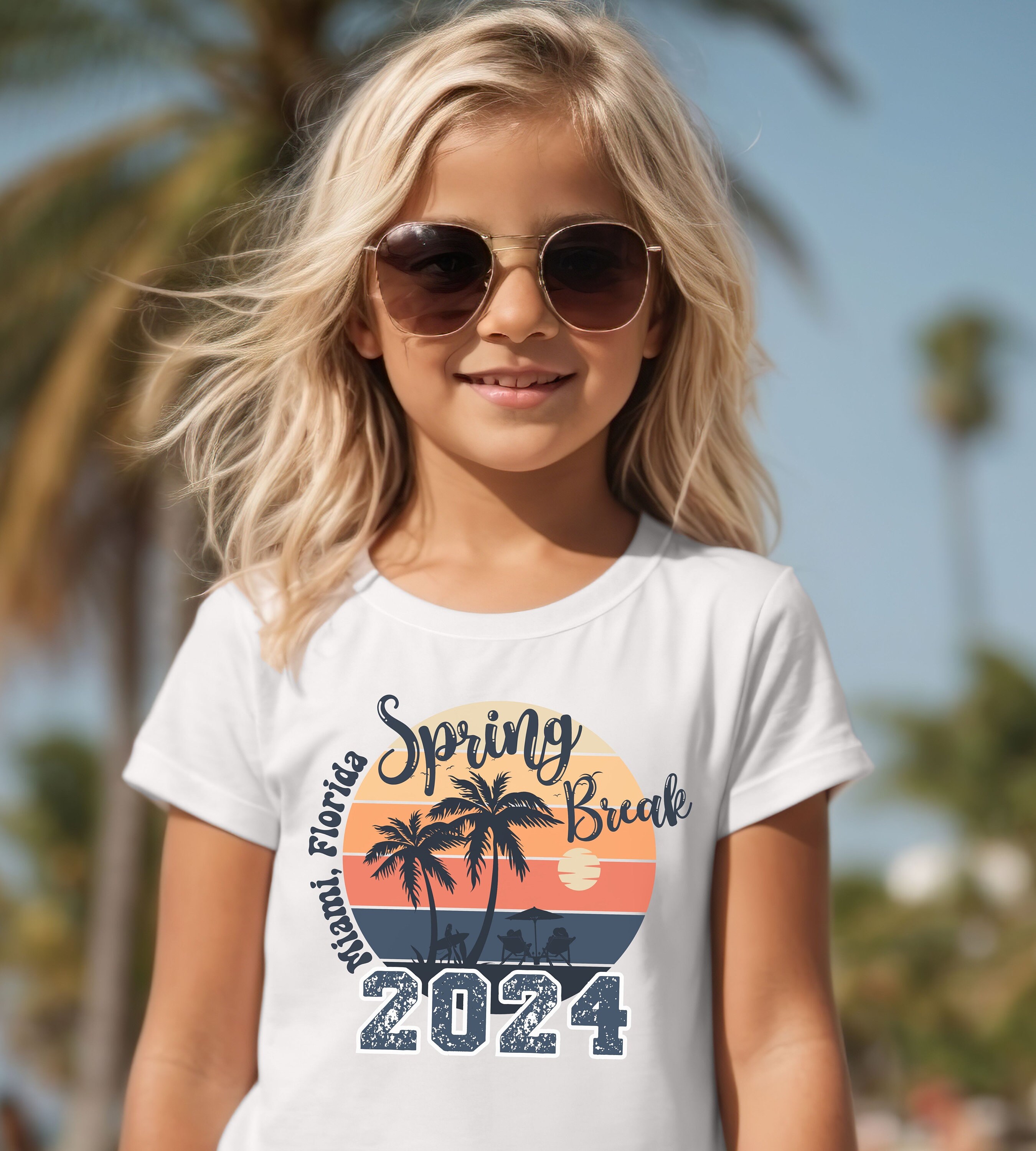 Custom Spring Break Shirts, Personalized Family Vacation Shirts, Spring