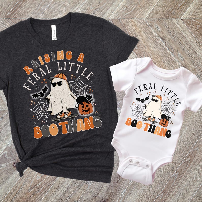 Toddler Boy Halloween shirt, Mom and son matching Halloween shirts, Retro Halloween Mommy and me tshirts, Mother son Halloween shirts, Pumpkin patch shirt, Toddler Halloween shirt, Groovy Ghost Halloween tee, Mommy and me Halloween shirt, Boo thang