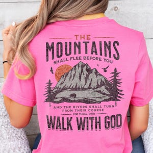 Walk with me LDS youth theme tee, Latter Day Saint tshirt, LDS youth tees for 2026, 2026 youth theme shirt, LDS Girls camp tees, Walk with me shirt, Tee for LDS teen, LDS seminary teacher tshirt, LDS youth leader shirt, LDS Young womens girls camp shirt, 2026 LDS young womens camp, Youth Conference shirt, Moses 6:34, Walk with Christ, Walk with God, THe church of Jesus CHrist of Latter Day Saints tshirts, Gift for LDS BIshop, LDS Bishop 2026 youth theme t-shirt, Latter day saint gift