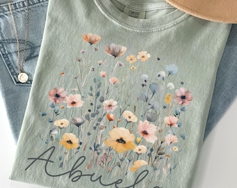 Grandma Abuela shirt, Abuela Camiseta, Regalo para Abuela, Abuela gift, Spanish grandma shirt, Abuela Mothers day gift, Latina grandma tee