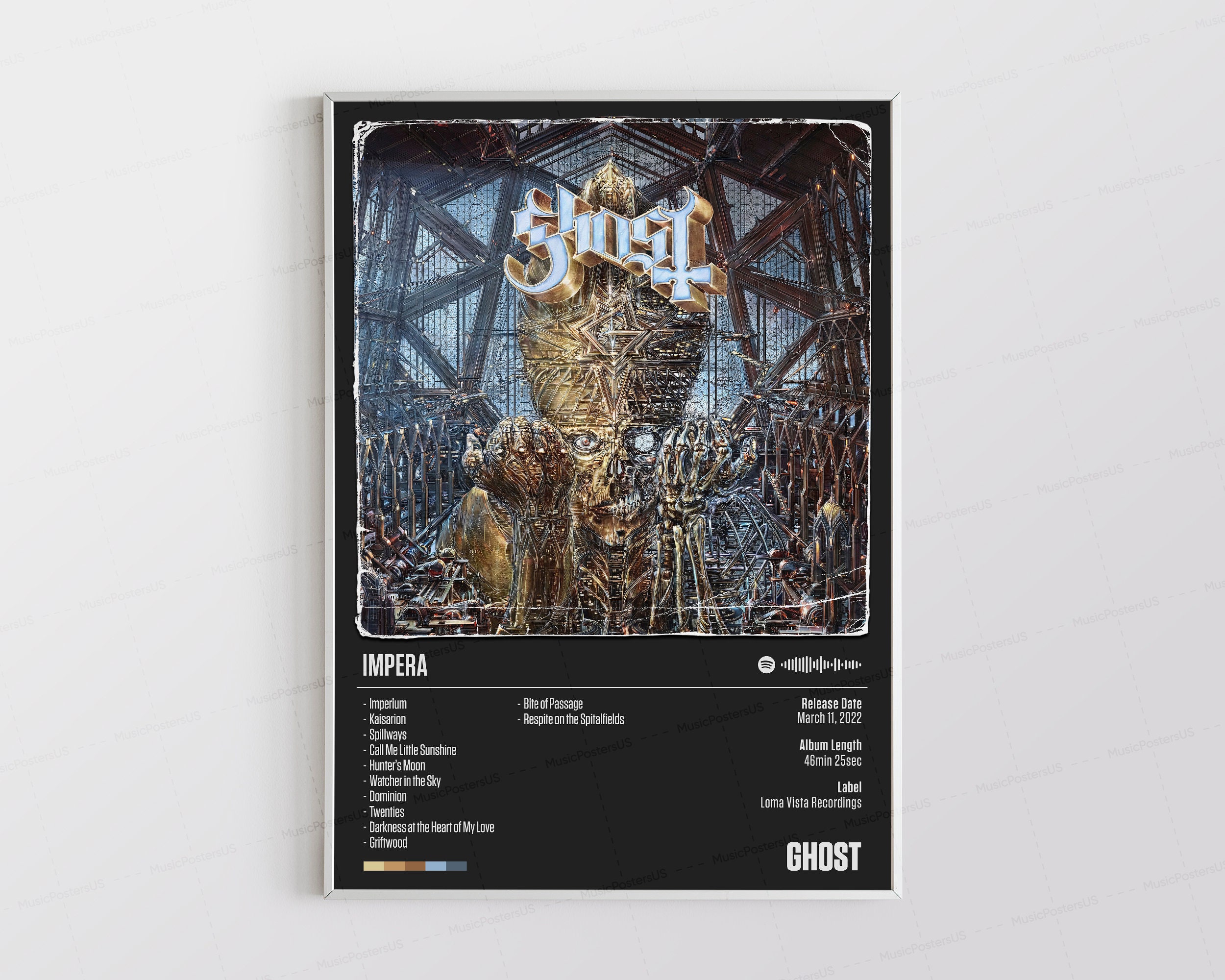 Discover Ghost Posters, Album Cover Poster, Ghost BC Poster