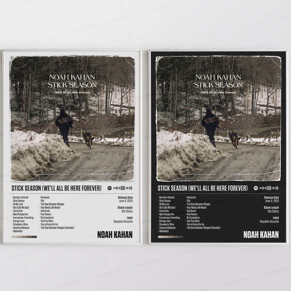 Stick Season Album Art Etsy