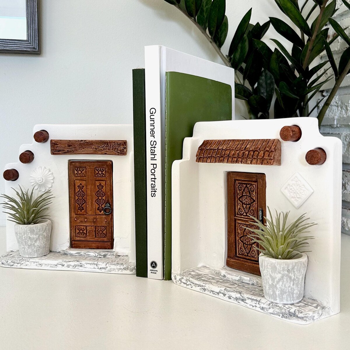 Air Plant Holder Bookends - Whimsical Home Decor for Bookworms, Great Housewarming|birthday|wedding|holiday Gifts, Bookshelf Accessory - Etsy