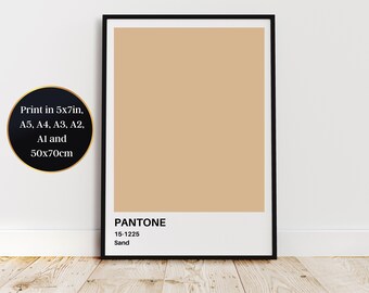 Sand Print at Home Wall Art - Aspirational Decor for a Touch of Sophistication