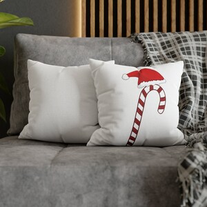Candy cane Christmas pillow. Perfect Christmas decorations!
