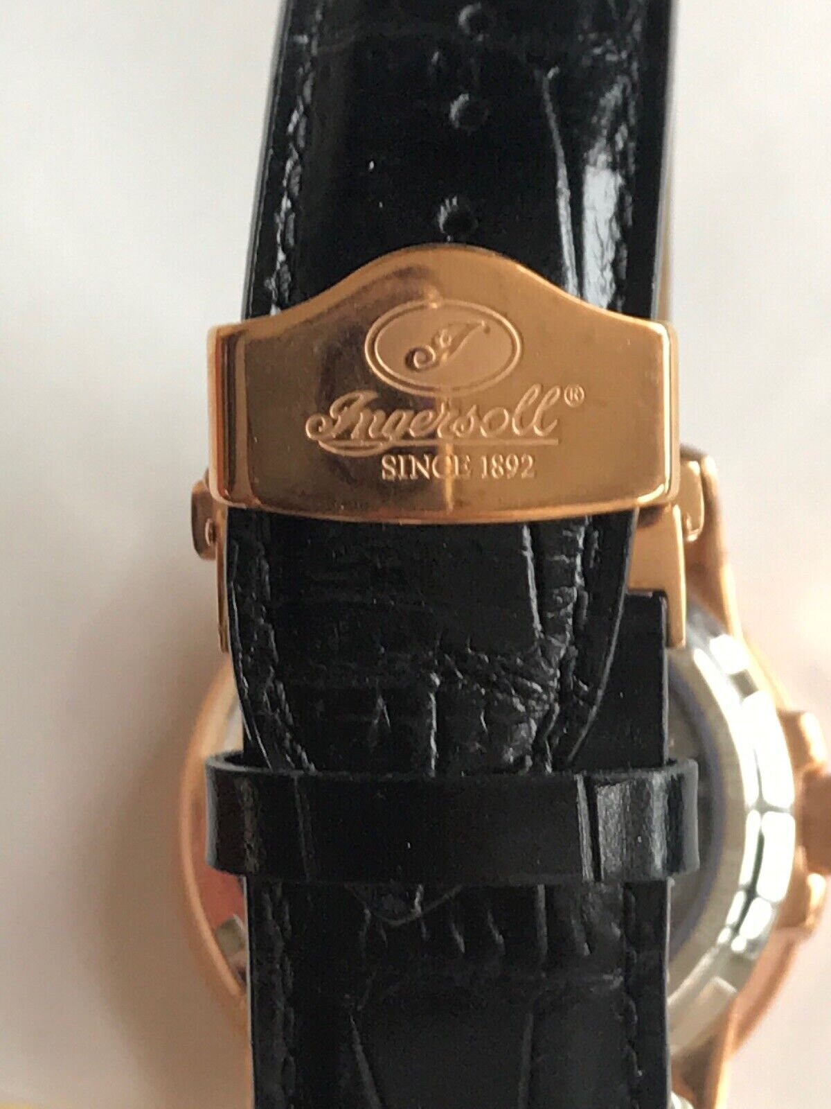 Ingersoll Limited Edition Mens Water Resistant Watch Leather Band W