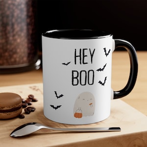 Cute Halloween Ghost Mug Gift Halloween Mug Cute Gift for Halloween Cute Ghost Mug