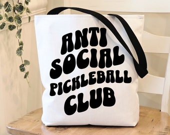Pickleball Tasche, Pickleball Geschenk, Pickleball Einkaufstasche, Pickleball-Liebhaber, Tasche für Pickleball, Pickleballer Geschenk, Geschenk für Pickleball-Liebhaber
