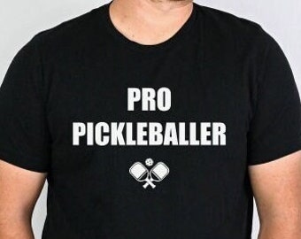 Pro Pickleballer T Shirt, Pickleball Shirt, Pickleball Geschenk, Geschenk für Pickleball Liebhaber, Geschenk für Pickleballer, Geschenk für ihn
