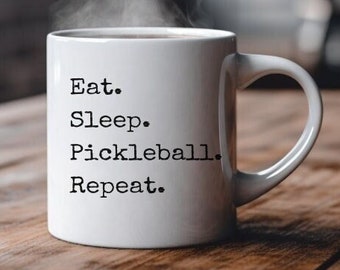 Pickleball Becher, Pickleball Accessoire, Geschenk für Pickleball Liebhaber, Pickleball Geschenke, Geschenk für ihn, Geschenk für sie, Sportbecher, lustiger pickleball
