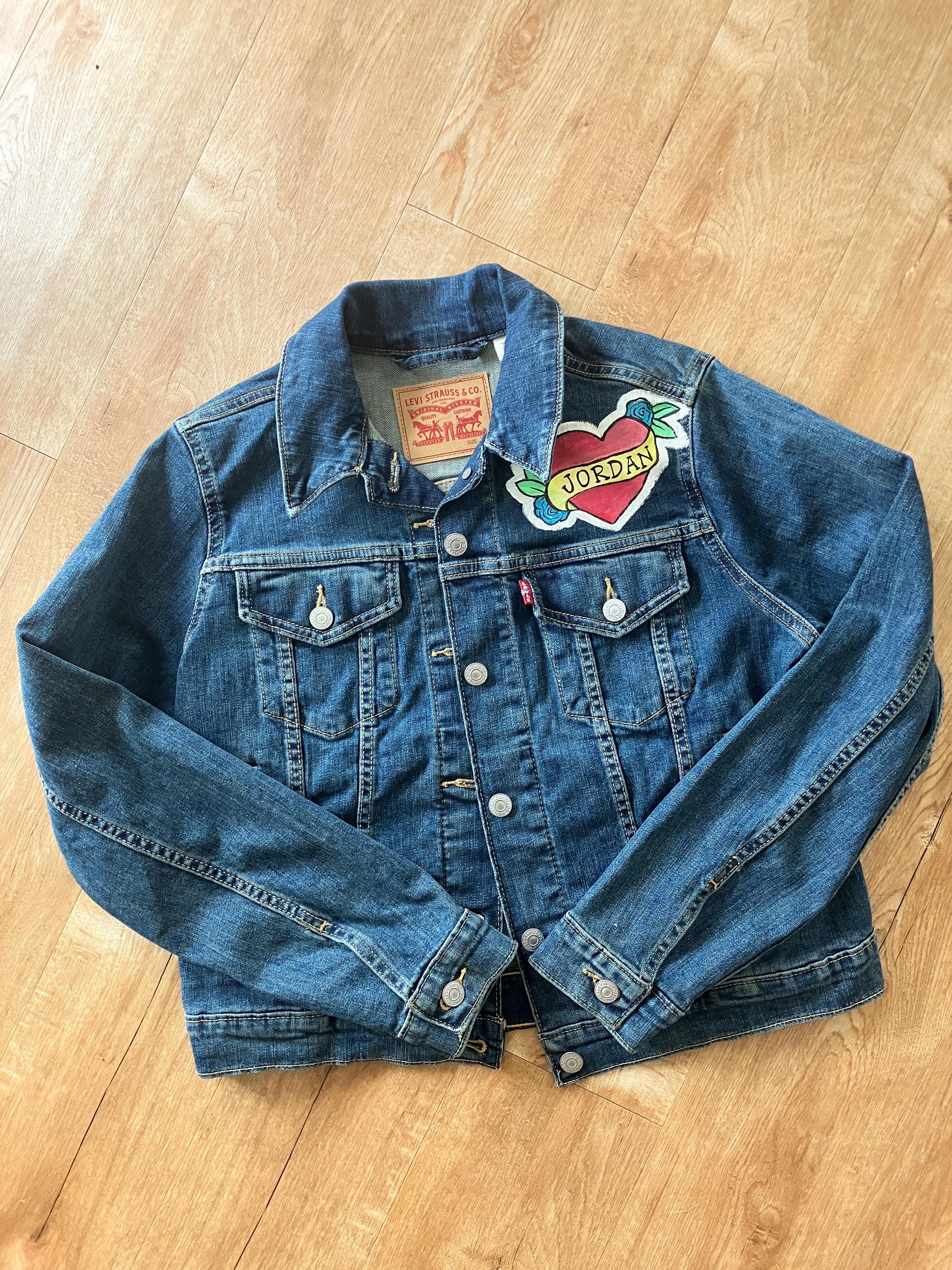 Custom Painted Denim Jacket: 90s Boy Band Fan Art, Send Your Denim
