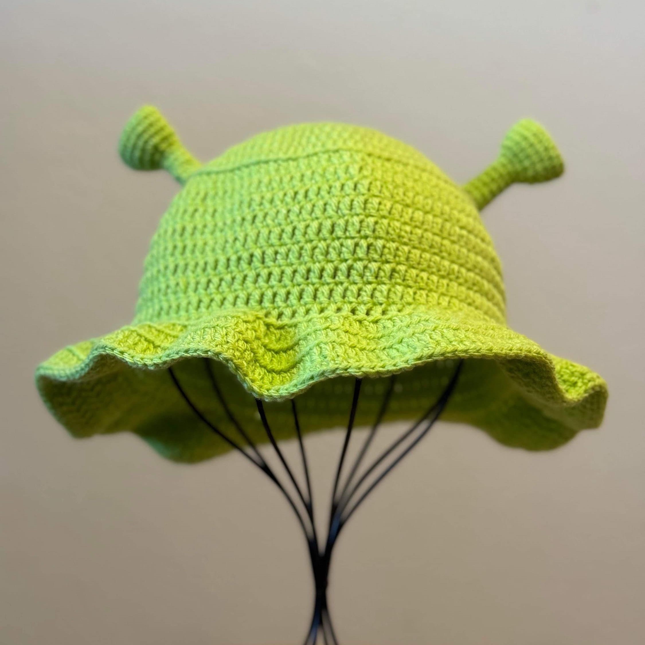 Bucket Hat Embroidered Mushroom Frog - Etsy