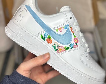 Bouquet de mariage et nom peints personnalisés Forces aériennes