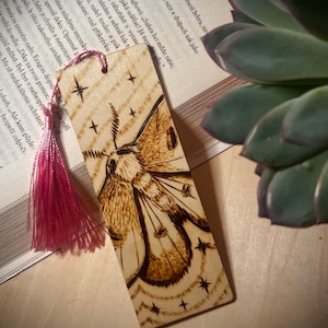 Original Handmade wooden bookmark