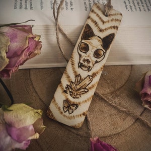 Original Handmade wooden bookmark