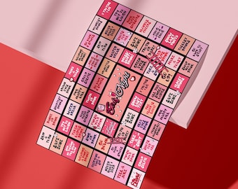 Drinking Board Game, Printable Drinking Board Game, Girls Night Drinking Game, Girls Drinking Game, Digital Drinking Game, Instant Download
