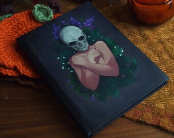 Floral Release - Lined Hardbound Journal - Original Art by Sidney Goulet