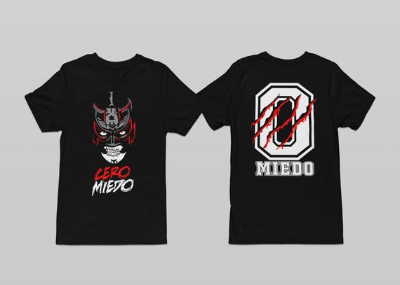 Penta OM , Pentagon Cero Miedo Wrestling WWE T-shirt - Etsy
