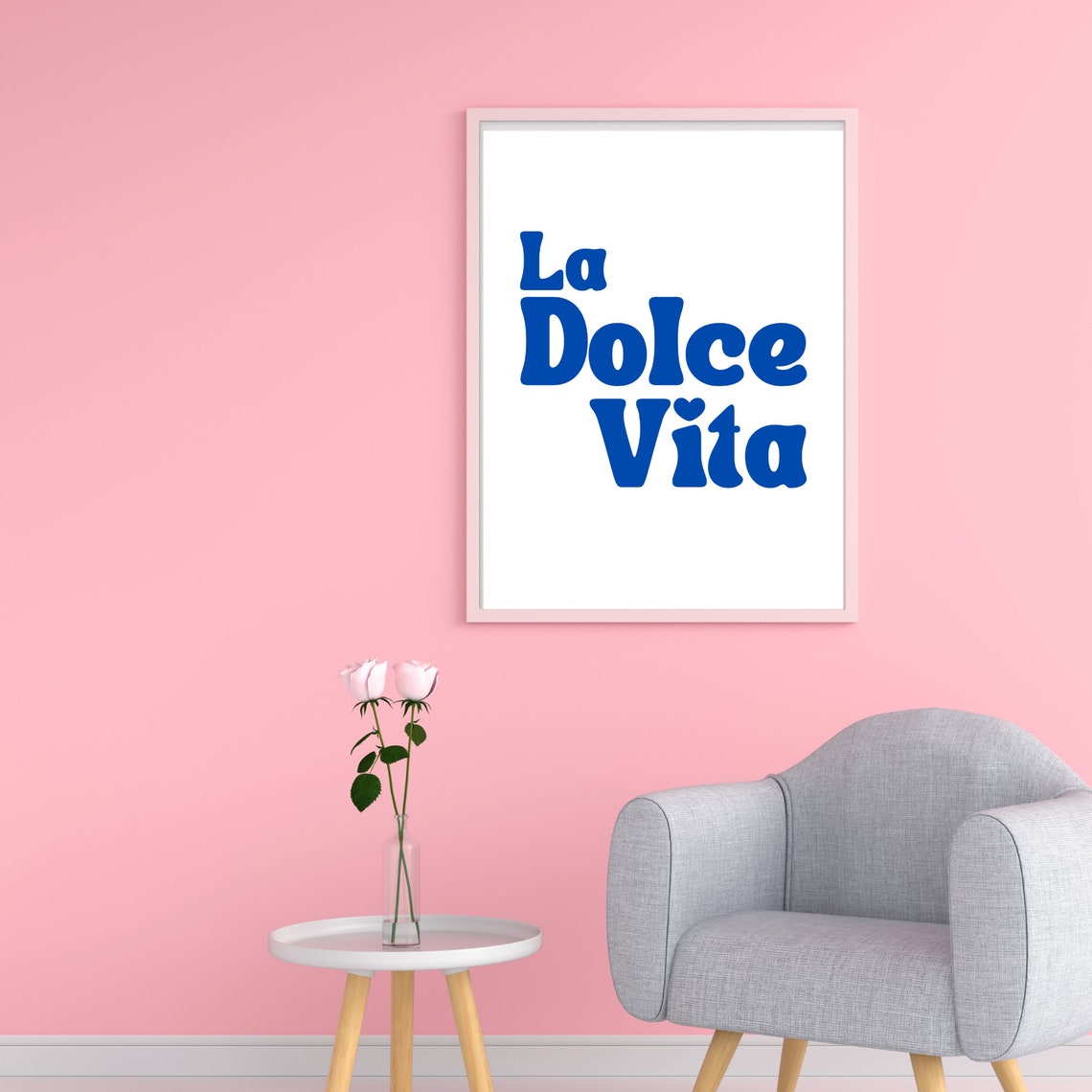 La Dolce Vita Wall Art Etsy