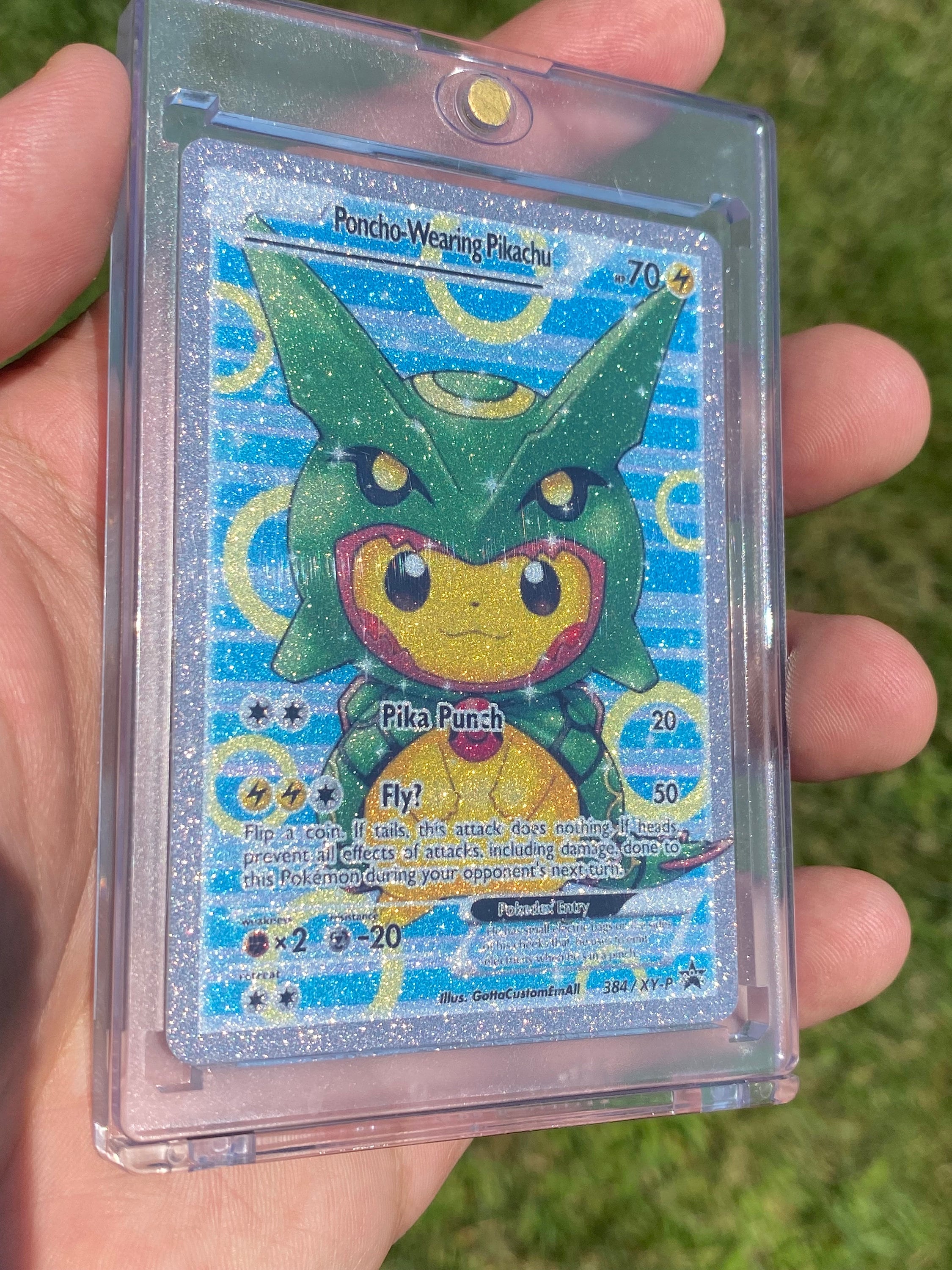 Poncho-wearing Pikachu (rayquaza) English Version - Etsy Poncho-wearing Pikachu (rayquaza) English Version - Etsy