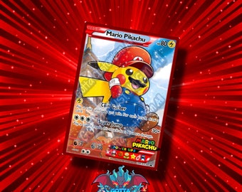 マリオ ピカチュウ 294/XY-P 日本の XY ホロ プロモ プロキシ マリオ ピカチュウ 294/XY-P 日本の XY ホロ プロモ プロキシ