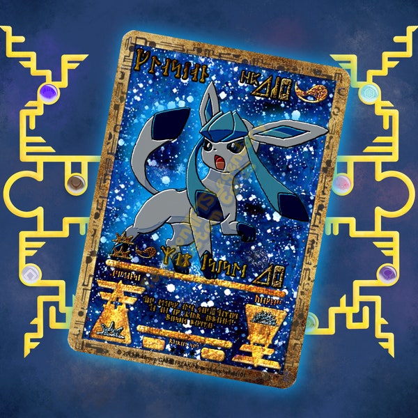 Ancient Glaceon Custom Card