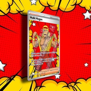 Hulk Hogan Tribute Custom card