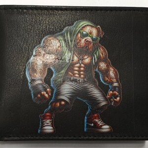 Cartera de piel Pitbull Hood 2
