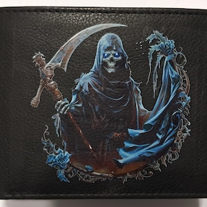 Cartera de cuero Reaper