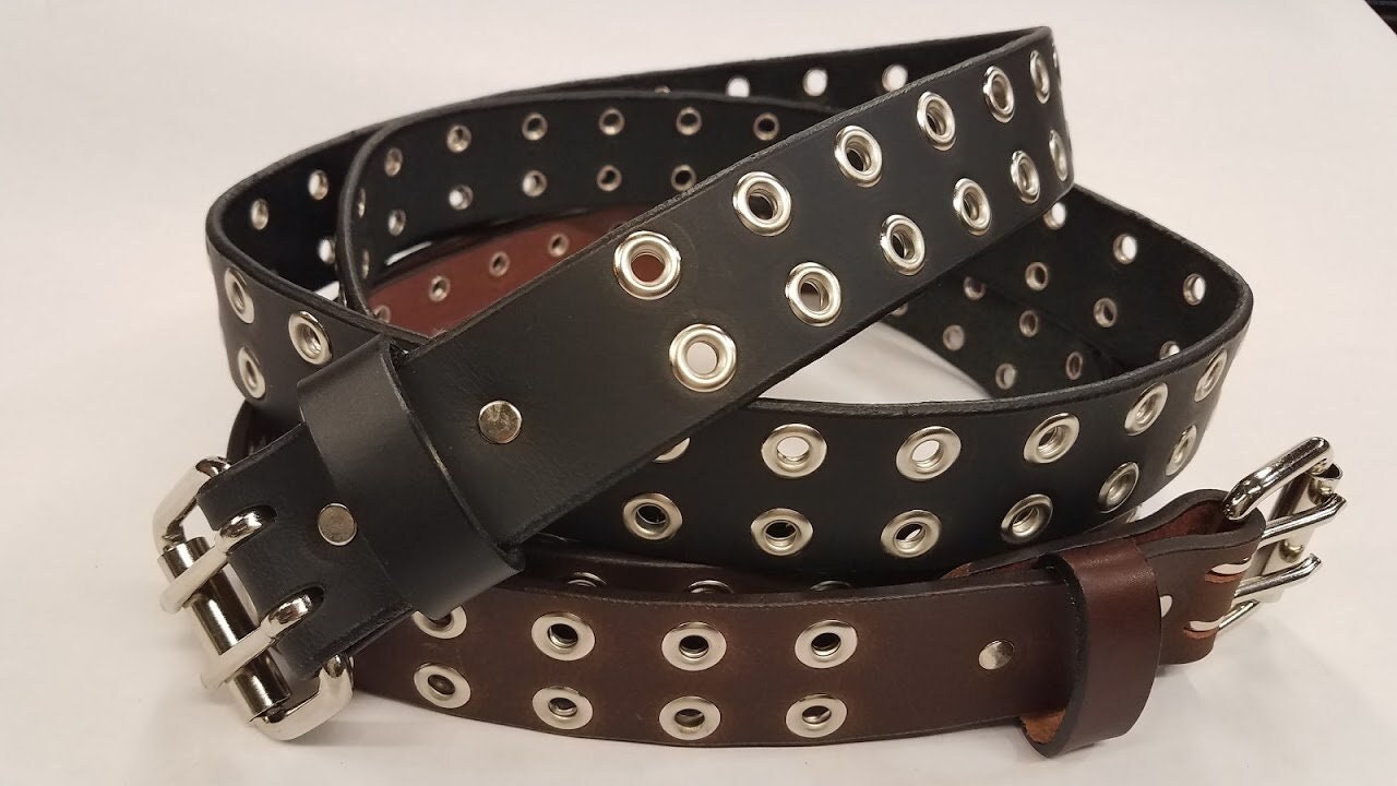 New wave leather belt Louis Vuitton Brown size 95 cm in Leather