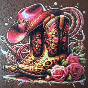 Cartera de cuero Western