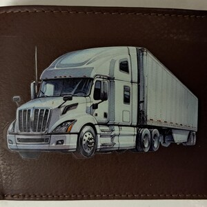 Cartera de cuero American Trucker