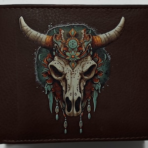 Cartera de cuero estilo suroeste 2