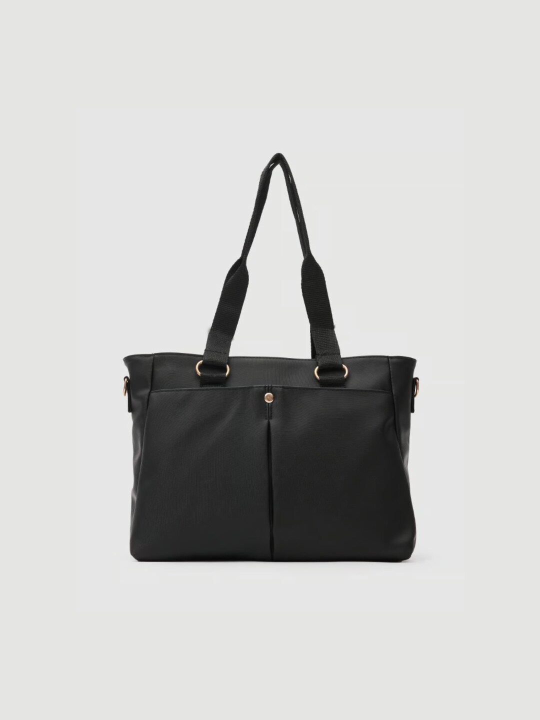 Nylon Crossbody Bag With Long Strap Black Etsy