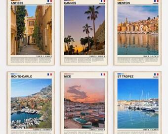 Affiches Provence-Alpes-Côte d'Azur – Tito Travel Posters