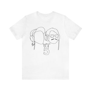 White OR Ash - Unisex Jersey Short Sleeve Tee