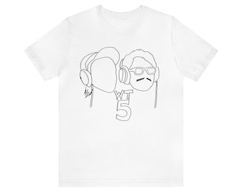 Biały LUB popielaty - koszulka unisex z krótkim rękawem