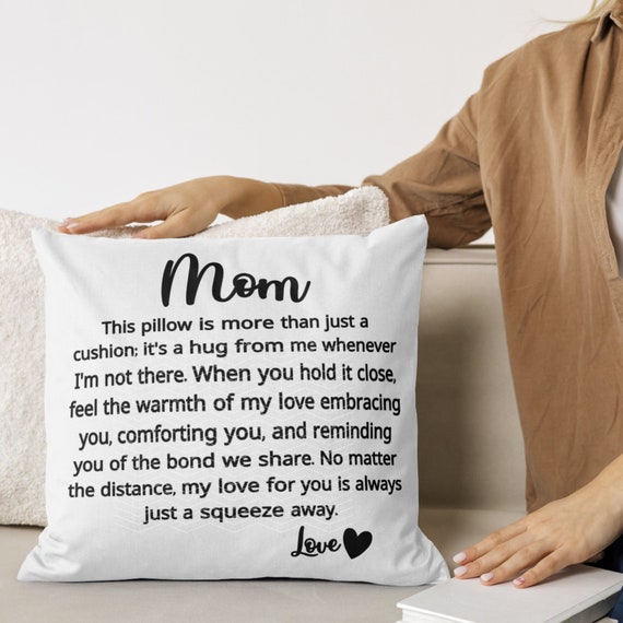 Hug Pillow for Mom, Mothers Day, Mothers day gift, Mom Pillow svg, png, Cutting Machine, Sublimation PNG 300DPI, Mothers Day Pillow
