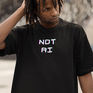 NOT AI - Unisex Heavy Cotton Tee