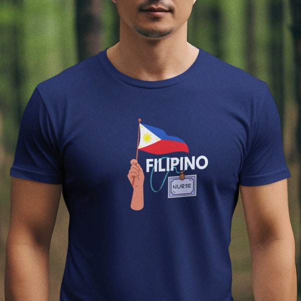 Filipino Nurse T-shirt, Pinoy Nurse Tees, Pinay Nurse T-shirt