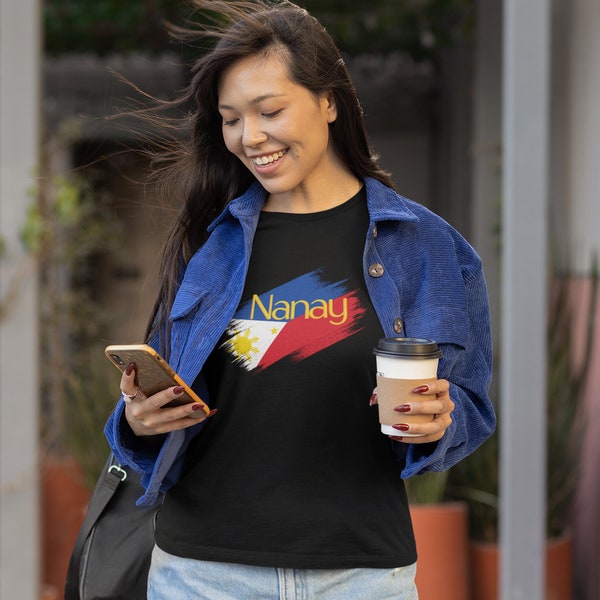 Nanay, Pinoy t-shirt, Filipino t-shirt, Mother's Day Gift, Gift for Mom, Philippines t-shirt for Mom