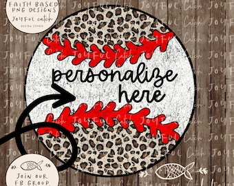 Distressed Baseball png Grunge Baseball png Distressed Leopard baseball  PNG  Printable Baseball Leopard png Grunge leopard baseball png