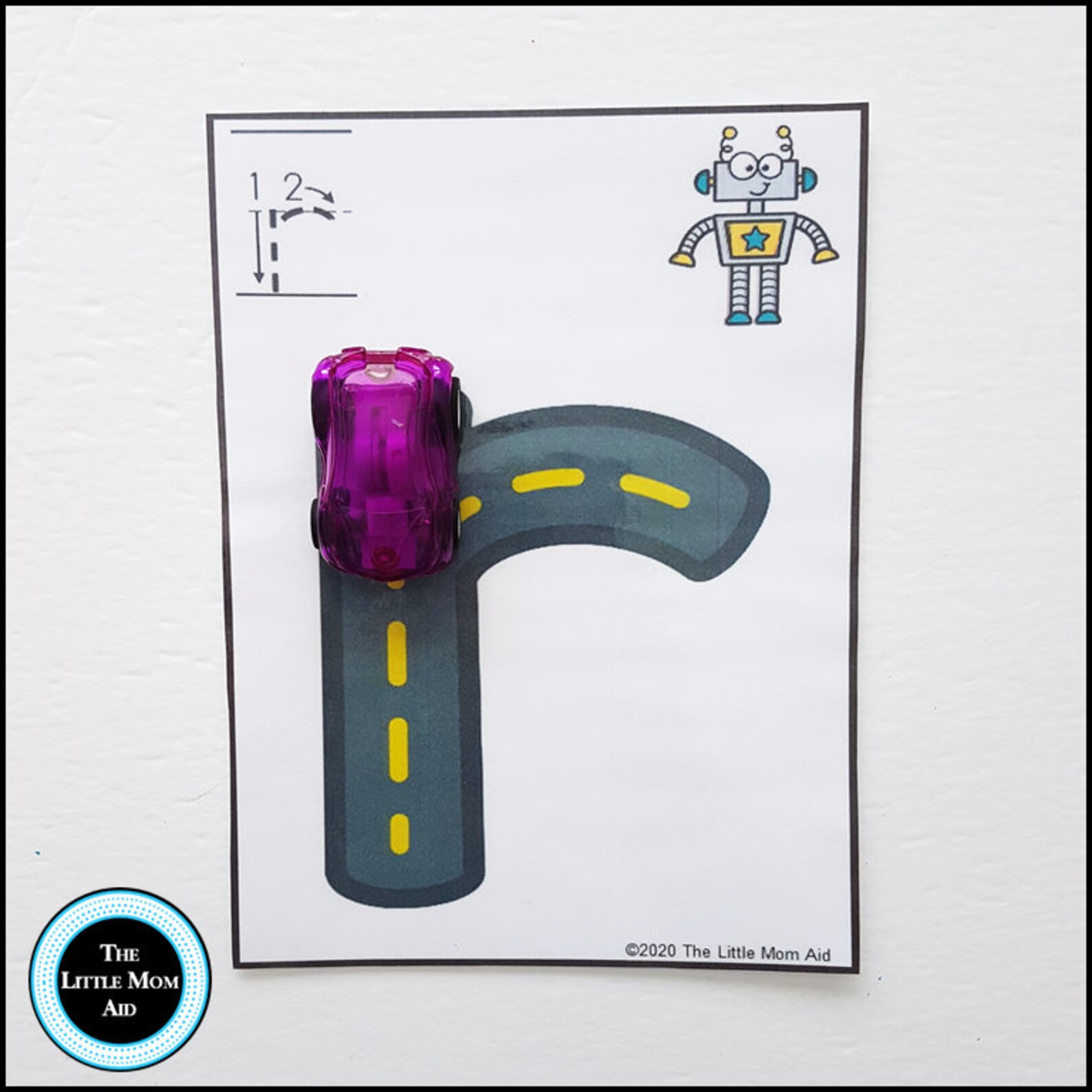 Alphabet Fine Motor Center - Large Letter Tracing Road Mats ...