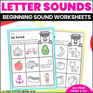 Beginning Sounds Worksheets