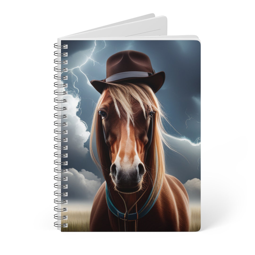 Horse Notebook A5 Horse Riding Horse Birthday Gifts Horse Etsy