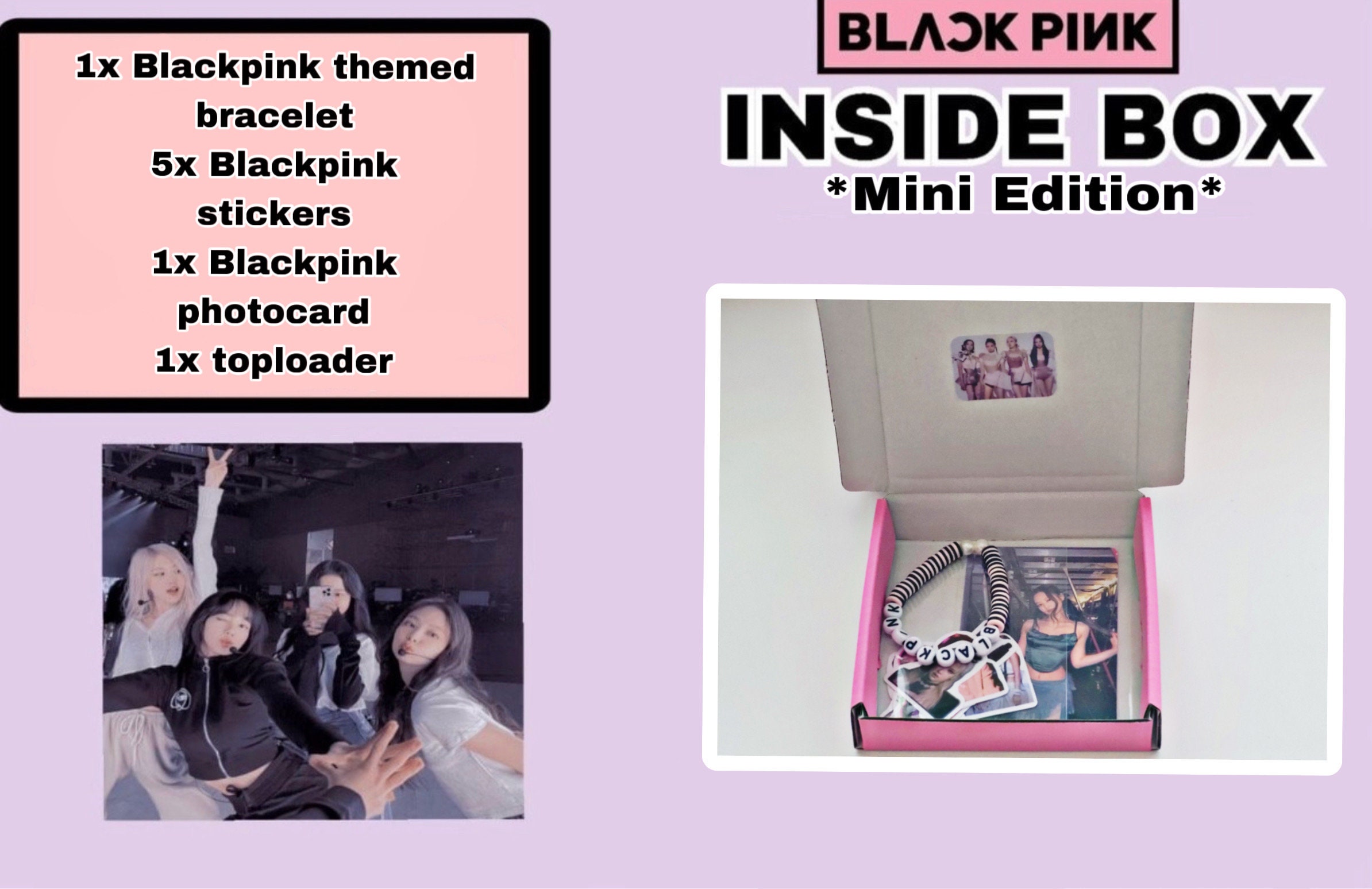 BLACKPINK K-pop Mini Surprise Gift Box - Etsy