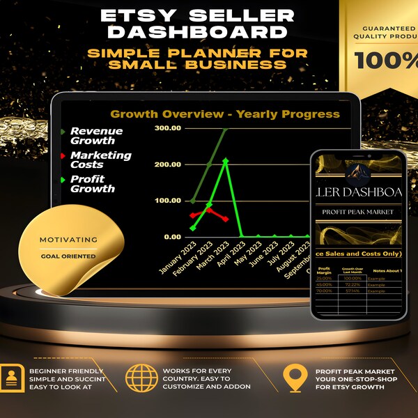 Seller Dashboard Etsy