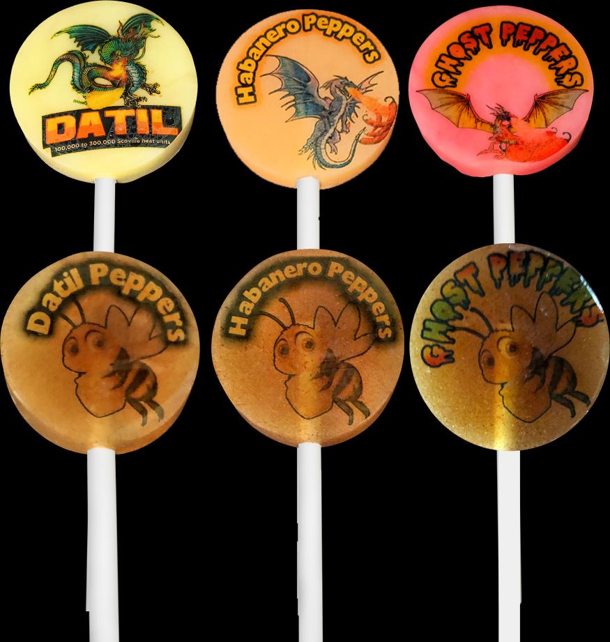 Hot Chili Lollipops